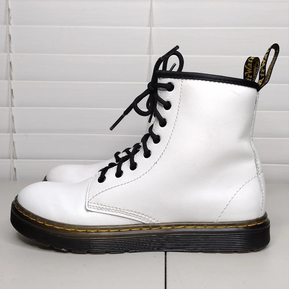 Dr. Martens Zavala Goth Punk Whimsigoth Side Zip Lace Up Combat Ankle Boots Sz 5 - Picture 2 of 15